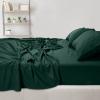 imageUtopia Bedding Queen Sheet Set  Brushed Microfiber  Soft Bed Sheets for Queen Size Bed Set  Includes 1 Fitted 1 Flat ampamp 2 Pillow Cases  Deep Pocket Grey10  Emerald