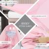 imageUtopia Bedding Queen Sheet Set  Jersey Knit Sheets 4 Piece  Cotton  Soft TShirt Stretchy Sheets  Heather Light GreyPink