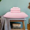 imageUtopia Bedding Queen Sheet Set  Jersey Knit Sheets 4 Piece  Cotton  Soft TShirt Stretchy Sheets  Heather Light GreyPink