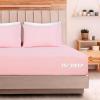 imageUtopia Bedding Queen Sheet Set  Jersey Knit Sheets 4 Piece  Cotton  Soft TShirt Stretchy Sheets  Heather Light GreyPink
