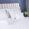 imageUtopia Bedding Waterproof Mattress Protector Queen Mattress Pad Quilted Fitted Cover Stretches up to 16 Inches Deep WhiteWhite