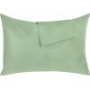 imageUtopia Bedding Waterproof Queen Size Pillow Protectors Zippered 4 Pack White Dust Mite and Bed Bug Proof Pillow case Protectors Moisture Wicking Pillow Encasement Covers 20 x 28 InchesSage