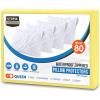 imageUtopia Bedding Waterproof Queen Size Pillow Protectors Zippered 4 Pack White Dust Mite and Bed Bug Proof Pillow case Protectors Moisture Wicking Pillow Encasement Covers 20 x 28 InchesYellow