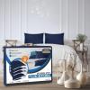 imageUtopia Bedding Waterproof Queen Size Pillow Protectors Zippered 4 Pack White Dust Mite and Bed Bug Proof Pillow case Protectors Moisture Wicking Pillow Encasement Covers 20 x 28 InchesNavy Blue