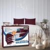 imageUtopia Bedding Waterproof Queen Size Pillow Protectors Zippered 4 Pack White Dust Mite and Bed Bug Proof Pillow case Protectors Moisture Wicking Pillow Encasement Covers 20 x 28 InchesBurgundy