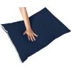 imageUtopia Bedding Waterproof Queen Size Pillow Protectors Zippered 4 Pack White Dust Mite and Bed Bug Proof Pillow case Protectors Moisture Wicking Pillow Encasement Covers 20 x 28 InchesNavy Blue