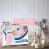 imageUtopia Bedding Waterproof Queen Size Pillow Protectors Zippered 4 Pack White Dust Mite and Bed Bug Proof Pillow case Protectors Moisture Wicking Pillow Encasement Covers 20 x 28 InchesPink