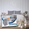 imageUtopia Bedding Waterproof Queen Size Pillow Protectors Zippered 4 Pack White Dust Mite and Bed Bug Proof Pillow case Protectors Moisture Wicking Pillow Encasement Covers 20 x 28 InchesGray