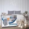 imageUtopia Bedding Waterproof Queen Size Pillow Protectors Zippered 4 Pack White Dust Mite and Bed Bug Proof Pillow case Protectors Moisture Wicking Pillow Encasement Covers 20 x 28 InchesGray