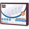 imageUtopia Bedding Waterproof Queen Size Pillow Protectors Zippered 4 Pack White Dust Mite and Bed Bug Proof Pillow case Protectors Moisture Wicking Pillow Encasement Covers 20 x 28 InchesBurgundy