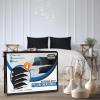 imageUtopia Bedding Waterproof Queen Size Pillow Protectors Zippered 4 Pack White Dust Mite and Bed Bug Proof Pillow case Protectors Moisture Wicking Pillow Encasement Covers 20 x 28 InchesBlack