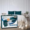 imageUtopia Bedding Waterproof Queen Size Pillow Protectors Zippered 4 Pack White Dust Mite and Bed Bug Proof Pillow case Protectors Moisture Wicking Pillow Encasement Covers 20 x 28 InchesTeal