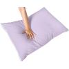 imageUtopia Bedding Waterproof Queen Size Pillow Protectors Zippered 4 Pack White Dust Mite and Bed Bug Proof Pillow case Protectors Moisture Wicking Pillow Encasement Covers 20 x 28 InchesLavender