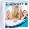 imageUtopia Bedding Zippered Mattress Encasement Queen 100 Waterproof Bed Bug and Dust Mite Proof Mattress Protector Absorbent SixSided Mattress Cover1