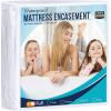 imageUtopia Bedding Zippered Mattress Encasement Queen 100 Waterproof Bed Bug and Dust Mite Proof Mattress Protector Absorbent SixSided Mattress Cover1