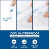 imageUtopia Bedding Zippered Mattress Encasement Queen 100 Waterproof Bed Bug and Dust Mite Proof Mattress Protector Absorbent SixSided Mattress Cover1
