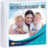 imageUtopia Bedding Zippered Mattress Encasement Queen 100 Waterproof Bed Bug and Dust Mite Proof Mattress Protector Absorbent SixSided Mattress Cover10