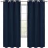 imageUtopia Bedding Blackout Curtains for Bedroom Grommet Window Curtains 63 Inch Length 2 Panels Thermal Insulated Drapes for Living Room Navy 52W x 63L InchesNavy