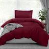 imageUtopia Bedding Duvet Cover King Size  1 Duvet Cover with 2 Pillow Shams  3 Pieces Bedding Duvet Cover with Zipper Closure  Soft Brushed Microfiber 104 X 90 Inches King NavyBurgundy