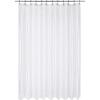 imageUtopia Bedding Shower Curtain Liner Heavy Duty Vinyl EVA 10G Waterproof Plastic Shower Liner 72 x 72 Inches 12 Rustproof Metal Grommets Standard Size for Bathroom Clear 1 Panel