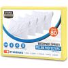 imageUtopia Bedding Waterproof Queen Size Pillow Protectors Zippered 4 Pack White Dust Mite and Bed Bug Proof Pillow case Protectors Moisture Wicking Pillow Encasement Covers 20 x 28 InchesYellow