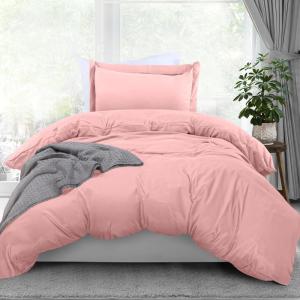 imageUtopia Bedding Duvet Cover King Size  1 Duvet Cover with 2 Pillow Shams  3 Pieces Bedding Duvet Cover with Zipper Closure  Soft Brushed Microfiber 104 X 90 Inches King NavyPink