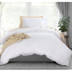 imageUtopia Bedding Duvet Cover King Size  1 Duvet Cover with 2 Pillow Shams  3 Pieces Bedding Duvet Cover with Zipper Closure  Soft Brushed Microfiber 104 X 90 Inches King NavyWhite