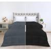 imageUtopia Bedding All Season Down Alternative Quilted Queen Comforter Duvet Insert with Corner Tabs Machine Washable Bed Comforter WhiteBlackGrey