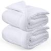 imageUtopia Bedding All Season Down Alternative Quilted Queen Comforter Duvet Insert with Corner Tabs Machine Washable Bed Comforter WhiteWhite