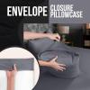 imageUtopia Bedding Brushed Microfiber Pillowcases  20 by 30 inches Pillow Covers  Grey Bulk Pack of 80