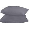 imageUtopia Bedding Brushed Microfiber Pillowcases  20 by 30 inches Pillow Covers  Grey Bulk Pack of 80