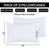 imageUtopia Bedding Brushed Microfiber Pillowcases  20 by 30 inches Pillow Covers  White Bulk Pack of 80