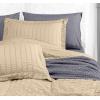 imageUtopia Bedding Duvet Cover Queen Size  1 Duvet Cover with 2 Pillow Shams 3 Pieces Comforter Cover with Zipper Closure  Ultra Soft Brushed Microfiber 90 X 90 Inches Queen Quatrefoil AquaSeer Sucker Beige
