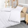 imageUtopia Bedding Duvet Cover Queen Size  1 Duvet Cover with 2 Pillow Shams 3 Pieces Comforter Cover with Zipper Closure  Ultra Soft Brushed Microfiber 90 X 90 Inches Queen Quatrefoil AquaWhite