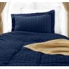 imageUtopia Bedding Duvet Cover Queen Size  1 Duvet Cover with 2 Pillow Shams 3 Pieces Comforter Cover with Zipper Closure  Ultra Soft Brushed Microfiber 90 X 90 Inches Queen Quatrefoil AquaSeer Sucker Navy