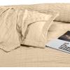 imageUtopia Bedding Duvet Cover Queen Size  1 Duvet Cover with 2 Pillow Shams 3 Pieces Comforter Cover with Zipper Closure  Ultra Soft Brushed Microfiber 90 X 90 Inches Queen Quatrefoil AquaSeer Sucker Beige