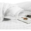 imageUtopia Bedding Duvet Cover Queen Size  1 Duvet Cover with 2 Pillow Shams 3 Pieces Comforter Cover with Zipper Closure  Ultra Soft Brushed Microfiber 90 X 90 Inches Queen Quatrefoil AquaSeer Sucker White
