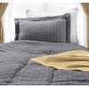 imageUtopia Bedding Duvet Cover Queen Size  1 Duvet Cover with 2 Pillow Shams 3 Pieces Comforter Cover with Zipper Closure  Ultra Soft Brushed Microfiber 90 X 90 Inches Queen Quatrefoil AquaSeer Sucker Grey