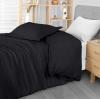 imageUtopia Bedding Duvet Cover Queen Size  1 Duvet Cover with 2 Pillow Shams 3 Pieces Comforter Cover with Zipper Closure  Ultra Soft Brushed Microfiber 90 X 90 Inches Queen Quatrefoil AquaSeer Sucker Black