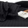 imageUtopia Bedding Duvet Cover Queen Size  1 Duvet Cover with 2 Pillow Shams 3 Pieces Comforter Cover with Zipper Closure  Ultra Soft Brushed Microfiber 90 X 90 Inches Queen Quatrefoil AquaSeer Sucker Black