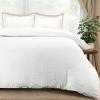 imageUtopia Bedding Duvet Cover Queen Size  1 Duvet Cover with 2 Pillow Shams 3 Pieces Comforter Cover with Zipper Closure  Ultra Soft Brushed Microfiber 90 X 90 Inches Queen Quatrefoil AquaSeer Sucker White