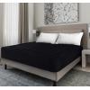imageUtopia Bedding Queen Mattress Pad Quilted Fitted Premium Mattress Protector Deep Pocket Cover Stretches up to 16 Inches Fluffy Pillow Topper 60x80 Inches WhiteBlack