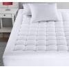 imageUtopia Bedding Queen Mattress Pad Quilted Fitted Premium Mattress Protector Deep Pocket Cover Stretches up to 16 Inches Fluffy Pillow Topper 60x80 Inches WhiteWhite