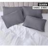 imageUtopia Bedding Queen Pillow Cases  80 Pack  Soft Microfiber Fabric  Envelope Closure  Pillow Covers 20 X 30 Inches Grey