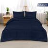 imageUtopia Bedding Queen Size Comforter Set with 2 Pillow Shams Bedding Comforter Sets Down Alternative White Comforters Soft and Comfortable Machine Washable Pack of 4Navy