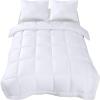 imageUtopia Bedding Queen Size Comforter Set with 2 Pillow Shams Bedding Comforter Sets Down Alternative White Comforters Soft and Comfortable Machine Washable Pack of 4White