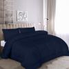imageUtopia Bedding Queen Size Comforter Set with 2 Pillow Shams Bedding Comforter Sets Down Alternative White Comforters Soft and Comfortable Machine Washable Pack of 4Navy