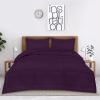 imageUtopia Bedding Queen Size Comforter Set with 2 Pillow Shams Bedding Comforter Sets Down Alternative White Comforters Soft and Comfortable Machine Washable Pack of 4Plum