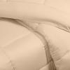 imageUtopia Bedding Queen Size Comforter Set with 2 Pillow Shams Bedding Comforter Sets Down Alternative White Comforters Soft and Comfortable Machine Washable Pack of 4Beige