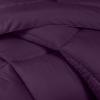 imageUtopia Bedding Queen Size Comforter Set with 2 Pillow Shams Bedding Comforter Sets Down Alternative White Comforters Soft and Comfortable Machine Washable Pack of 4Plum